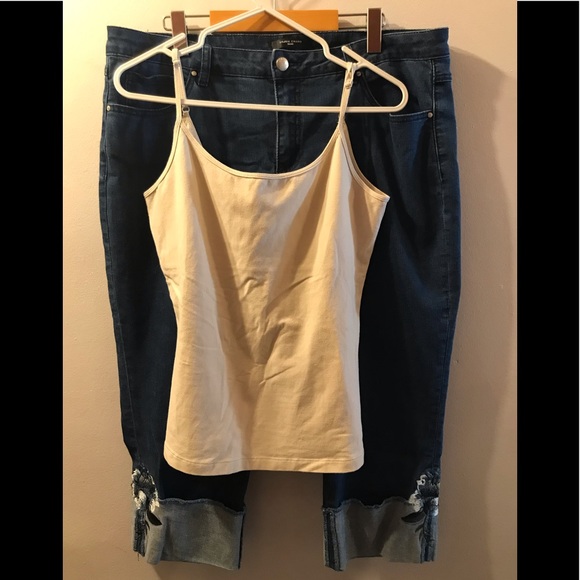 Simon Chans Denim & Jacob Connexion Top both - Picture 8 of 13